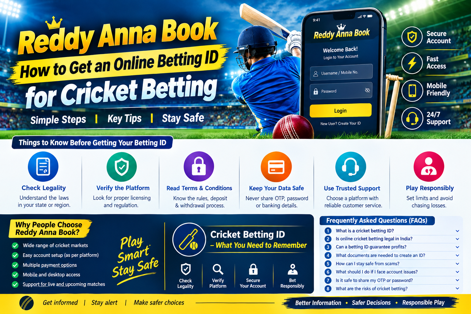 Reddy Anna Book Online Betting ID for Cricket Betting