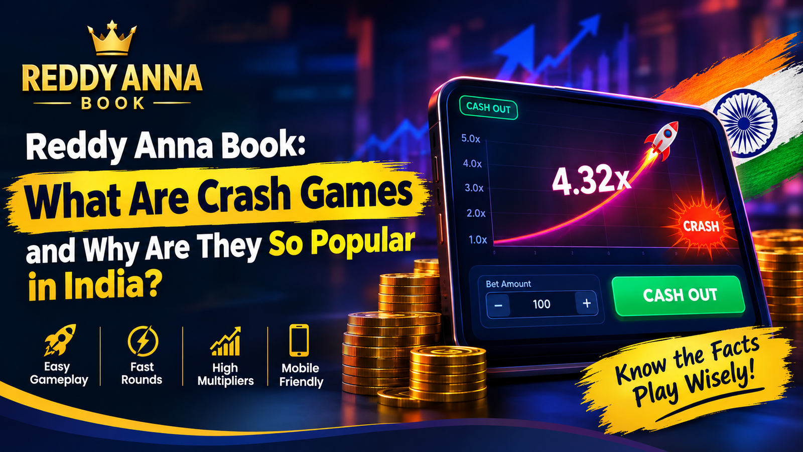 Reddy Anna Book Crash Games